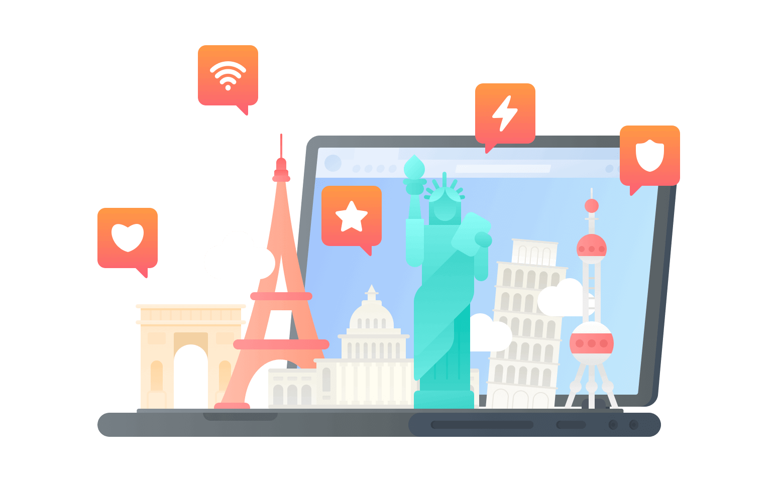 在圣基茨和尼维斯连接到中国vpn - 通行中国